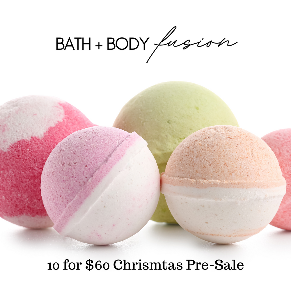 10 for $60 - Bath Bombs - Christmas Pre-Sale (Mixed Pack)