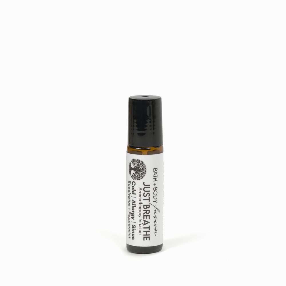 JUST BREATHE AROMATHERAPY INFUSION - ESSENTIAL OIL ROLLER BALL