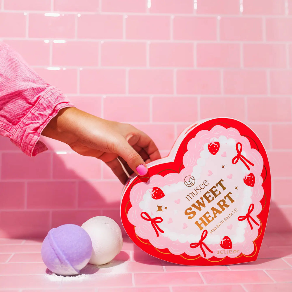 Sweet Heart Bath Bomb Set (3 pack)