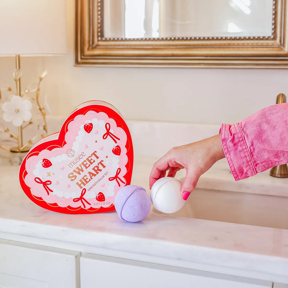 Sweet Heart Bath Bomb Set (3 pack)