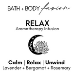 RELAX AROMATHERAPY INFUSION - ESSENTIAL OIL ROLLER BALL